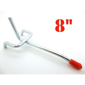 1000 PCS 8 PEG BOARD <b>HOOKS</b> Shelf Hanger Kit 8x1/8 Garage Storage Hanging Set - Product Image 1