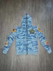 Sudadera con Capucha Personalizada para Hombre, con Estampado Completo, Sudadera con Capucha de Felpa Francesa Gruesa con Cremallera para Hombre - Product Image 5