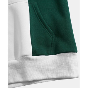 Sudadera con capucha y cremallera para hombre, novedad de 2025, logotipo personalizado bordado, algodón orgánico 100%, estampado de hojaldre lavado para la temporada de otoño - Product Image 6
