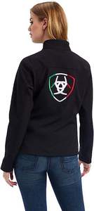 Venta caliente personalizar Logo mujer manga larga transpirable impermeable sin capucha cremallera completa ligero navegar Softshell chaquetas - Product Image 2