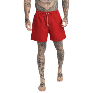 Shorts d'entraînement de basket-ball d'été de haute qualité pour hommes Shorts de planche en maille personnalisés Casual Double Single Layer Inteam Plain Design - Product Image 6