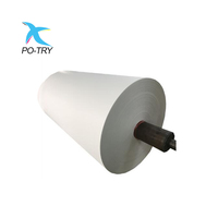 PO-TRY Papier de sublimation à séchage rapide pour impression numérique personnalisée, papier blanc haute température 50g 70g 90g 100g pour transfert textile