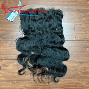 Cheveux vietnamiens bruts vendeurs en gros fermeture, fermeture en dentelle Hd, fermeture en dentelle suisse 4x4 5x5 6x6 os cheveux raides couleur naturelle - Product Image 2