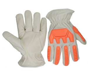 ถุงมือนิรภัยงานเชื่อมสีเหลือง TPE สำหรับผู้ชายขนาด11ออนซ์28ซม. ทนความร้อนป้องกันการตัดป้องกันการกระแทก2025 - Product Image 5