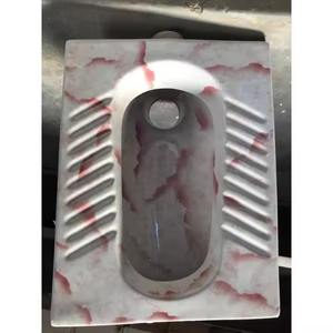 Céramique imprimée couleur texture accroupie Pan indien toilette sanitaire du fabricant au meilleur prix - Product Image 3