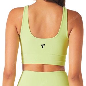 Femmes personnalisé coton haut court respirant Yoga gilet débardeurs décontracté Jersey impression en gros pour l'été et l'hiver entraînement - Product Image 2