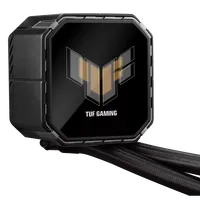 ASU TUF Gaming LC III 360 ARGB LCD tout-en-un refroidisseur de processeur liquide avec triple ventilateur intégré pré-installé conçu pour le refroidissement