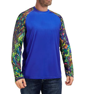 Maillot de pêche de qualité supérieure hommes séchage rapide haute Performance pêche en plein air 100% coton Polyester chemises Logo personnalisé - Product Image 4