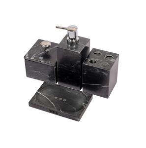 Juego de Baño de Resina Epoxi Hecho en India, Accesorios Hechos a Mano, Juego de Baño de Resina Epoxi de Alta Calidad, 4 Piezas, Artesanía Hecha a Mano - Product Image 2