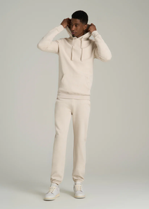 Sudadera con Capucha Unisex de Forro Polar para Invierno, para Hombres Altos, Personalizada, 100% Algodón Orgánico, Transpirable, Lisa - Product Image 4