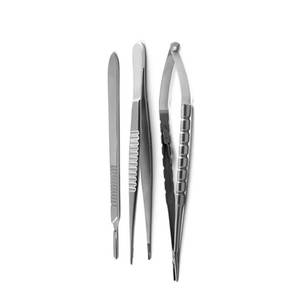 Microsurgery Scissors Set Stainless Steel High Quality Ophthalmology Micro Surgical <b>Instruments</b> by SurgiRight - Product Image 2