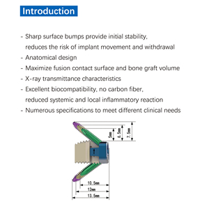 Meditech nhà máy giá chỉnh hình phẫu thuật cấy ghép titan đa trục cột sống pedicle vít - Product Image 3