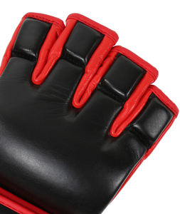 Gants de combat MMA en cuir véritable pour la compétition, rembourrage en mousse souple, artisanat supérieur, gants de grappling UFC MMA - Product Image 4