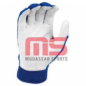 Guantes de bateo de béisbol de ajuste flexible puño largo al por mayor guantes deportivos duraderos transpirables personalizados - Product Image 3