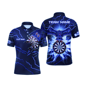 Nuevo 2025 Venta al por mayor Gran oferta personalizada Polo Dart Jersey sublimado entrenamiento camiseta Polo Dart camisas - Product Image 4
