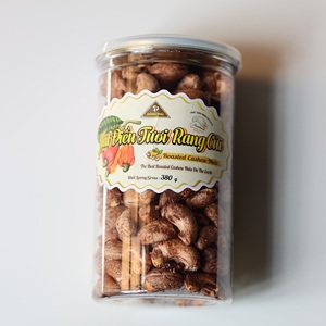 380g 프리미엄 베트남 소금에 절인 캐슈넛 W240 (원형 병, 간편 개봉 알루미늄 씰) - 자체 생산 최저가 캐슈넛 - Product Image 2