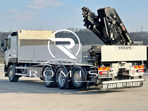 Nuovo Camion Volvo FMX 460 6X4 Diesel del 2019 con Gru HIAB X, Sospensioni Pneumatiche, Telecamera, Cambio Automatico Euro 6 per Trasporto Logistico - Product Image 2