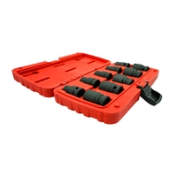 Juego de Llaves de Impacto Profesionales de 1/2\" SAE/MÉTRICAS, 10 Piezas, Personalizables, Producto OEM, Juego de Llaves de Impacto Metálicas