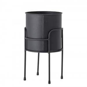 Maceta redonda de Metal de gran calidad con soporte, diseño Premium, decoración de sala de estar, aspecto moderno, accesorios de jardín, maceta - Product Image 5