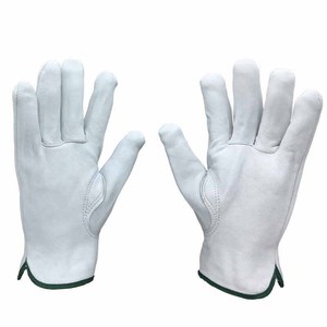 Guantes de trabajo de seguridad de cuero de vaca de alta calidad, guantes de trabajo de piel de oveja para hombres, guantes protectores de seguridad para conducir - Product Image 5