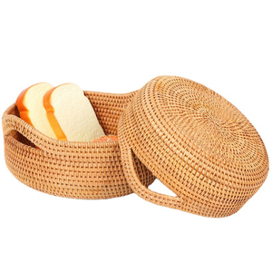 Cesta de Almacenamiento de Mimbre para Exteriores, Estilo Nórdico, Grande, para Organizar el Armario, Multiusos, Natural, para Despensa - Product Image 3