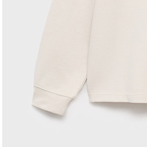 เสื้อสเวตเชิ้ตเด็กผู้ชาย คุณภาพสูง ระบายอากาศได้ดี น้ำหนักเบา ปกพับได้ / สวมใส่สบาย ราคาโรงงาน บริการ OEM สีพื้น - Product Image 3