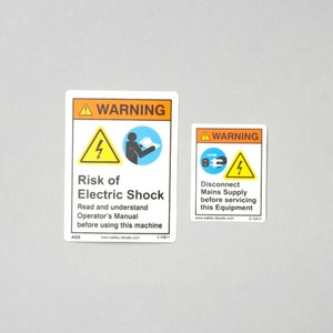 Etiqueta Adhesiva de Advertencia de Desconexión de Energía E15, Desconecte el Suministro de Energía, Servicio de Equipos Industriales, Etiqueta de Seguridad Resistente al Calor - Product Image 2