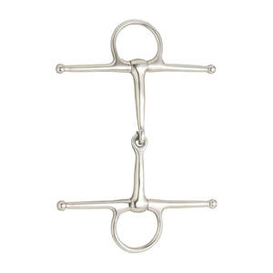 Acero inoxidable D-Ring Snaffle Boca Caballo Bit Rodillo de cobre Boca articulada simple Snaffle Bit Caballos Equine Training Riding Bit - Product Image 2