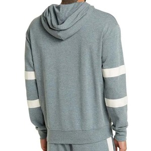 OEM personalizado de alta calidad pulóver liso sudaderas con capucha para los hombres de peso pesado de Color sólido ropa deportiva sudaderas con capucha - Product Image 3