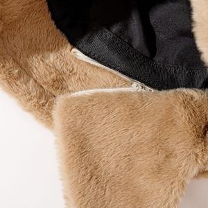 Gorro de invierno con estampado completo unisex al por mayor, gorro de punto acrílico con logotipo personalizado, gorros con puños - Product Image 4