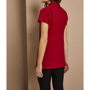 Tenue de travail uniforme pour esthéticienne, style tunique à un bouton, pour massage thaïlandais, spa, hôtel, réceptionniste de salon - Product Image 2