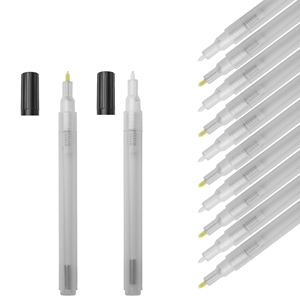 Pluma vacía <span class=keywords><strong>de</strong></span> Control <span class=keywords><strong>de</strong></span> válvula <span class=keywords><strong>de</strong></span> precisión-Punta <span class=keywords><strong>de</strong></span> plástico <span class=keywords><strong>de</strong></span> 0,7mm para <span class=keywords><strong>tinta</strong></span>/Pintura/grasa Aplicador <span class=keywords><strong>de</strong></span> fluido industrial OEM Pluma vacía recargable - Product Image 2