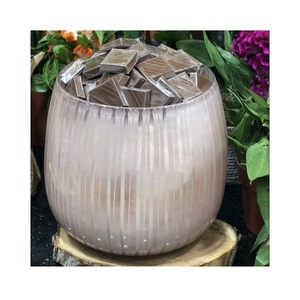 Bol de service de couleur noire de fer de conception avantageuse bol de chocolat décoratif de mariage et d'événement de forme ronde - Product Image 3