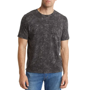 Vêtements de sport décontractés T-shirts délavés à l'acide de haute qualité pour hommes - Product Image 1