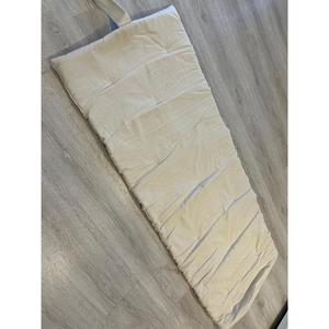 Funda de Sofá de Algodón Orgánico Hecha a Mano, 60x150cm, Ecológica, con Borlas, para Picnics - Product Image 4