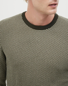 Essential New Unique Modern Fit Elastic Cuffs Knitwear Sweatshirt For Men Trending Soft Warm Modern Fit Casualwear Sweatshirt - Product Image 3