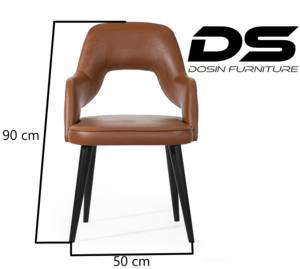 Chaises de bar modernes et luxueuses, confortables, en bois massif, nouveau modèle, meubles de haute qualité pour la maison, bar, cuisine, salon, hôtel, école - Product Image 2