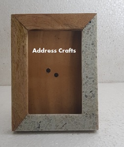 Marco de Fotos de Calidad Única, Color Ojo de Tigre, Resina y Tablero MDF, Decoración de Pared y Mesa para el Hogar, Marco de Resina para Decoración - Product Image 6