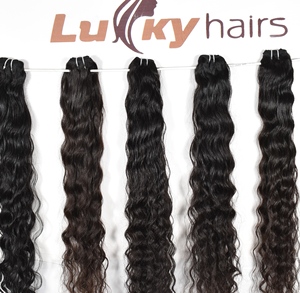 Vendeur de cheveux vierges en gros extensions de cheveux humains non transformés 100% faisceaux de cheveux vietnamiens bruts alignés sur les cuticules - Product Image 3