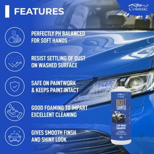 Autocosmic Bucket Shampoo 500ml Patrón de aerosol fijo Concentrado Car Wash Shampoo Tool Kit - Product Image 4