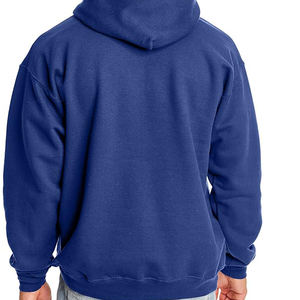 Sweat à capuche en molleton de coton 100% de qualité supérieure pour hommes, 340 GSM, imprimé pour l'hiver, techniques de teinture unie - Product Image 3