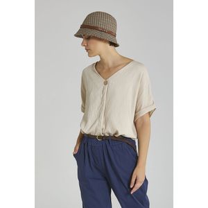 Women's Casual Tweed <b>Hat</b> Durable Comfortable Fashionable <b>Top</b> Elevates Sophisticated Look Classic Charm Formal Style for Summer - Product Image 6