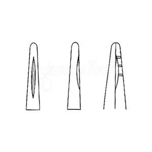 Soporte de aguja Neivert 5 pulgadas suave con anillo compensado de ranura instrumento Médico Quirúrgico de acero inoxidable - Product Image 6