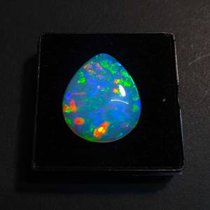 ลูกแพร์เอทิโอเปีย20มม. คุณภาพ AAA โอปอลคาร์โบชองไฟโอปอลได้รับการรับรอง IGI อเมทิสต์ธรรมชาติสีขาวสูงสำหรับ10มม. - Product Image 3