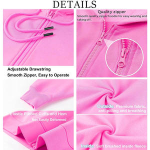 Sudadera con capucha fabricada con ropa para hombre, sudaderas con capucha de mezcla de algodón básicas de manga larga transpirables con logotipo personalizado para hombre - Product Image 5