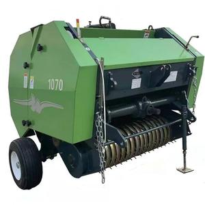 Farm Equipment Mini Tractor Roll Bales Low Price High Quality Mini Hay Press Agriculture Mini Round Hay Baler Machine