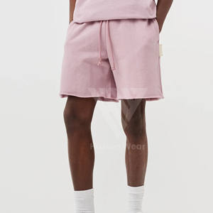 กางเกงขาสั้นผ้าฟลีซสำหรับผู้ชายกางเกงออกกำลังกายฟิตเนสระบายอากาศได้ดีสไตล์ไม่เหมือนใคร - Product Image 4