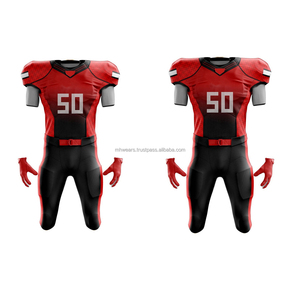 Uniformes de football américain personnalisés 1 ensemble Uniformes de football américain personnalisés de haute qualité - Product Image 6