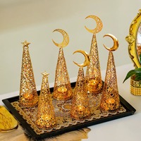 Magnifiques articles de décoration en métal faits à la main pour le Ramadan Kareem, qualité supérieure, excellente finition, fournitures pour le Ramadan musulman