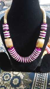 สร้อยคอลูกปัดโลหะผสมทองแดงแบบพรีเมี่ยมสร้อยคอปาร์ตี้สุดหรูทำด้วยมือเครื่องประดับสำหรับแบรนด์แฟชั่น - Product Image 4